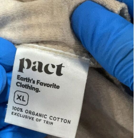 PACT 2 Piece SET AIRPLANE Color Block Funnel Neck Sweater and pants Size XL - Picture 9 of 11